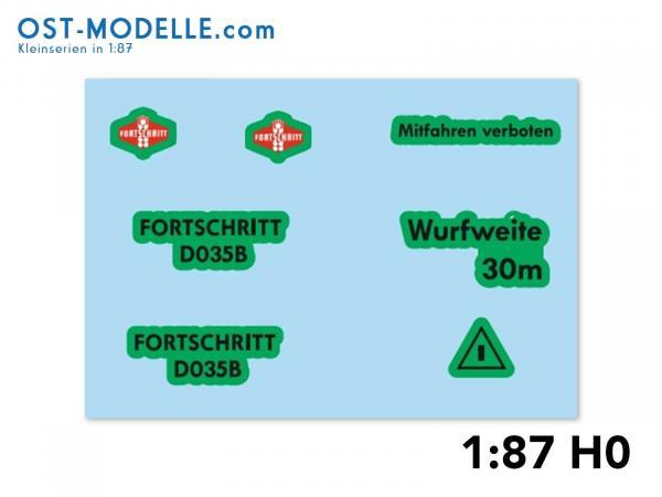 Decals Düngerstreuer D035B schwarz